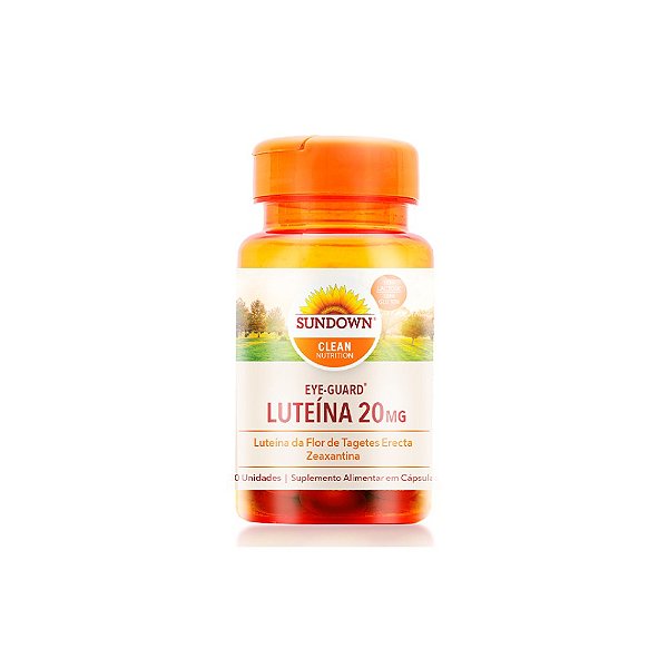 Luteína 20mg 30 Cápsulas - Sundown Naturals
