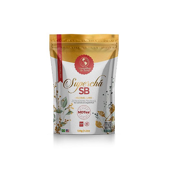 Superchá SB MDTea Global Line 120g - Maravilhas da Terra