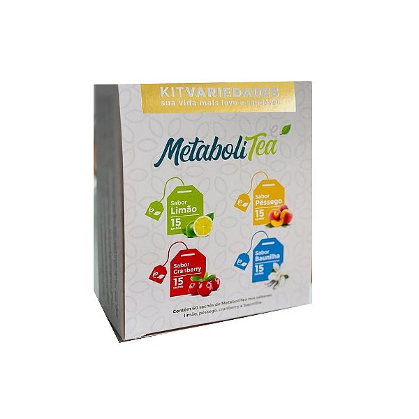 Metabolitea VARIEDADES 60 sachês - Leve Chá