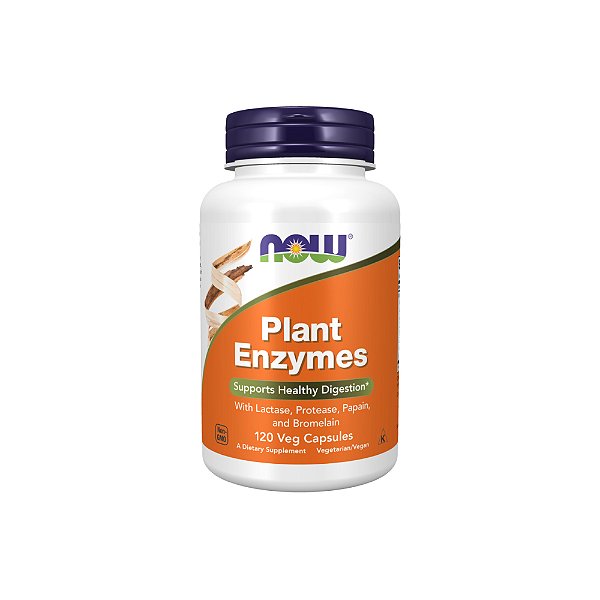 Plant Enzymes 120 Veg Cápsulas - Now Foods