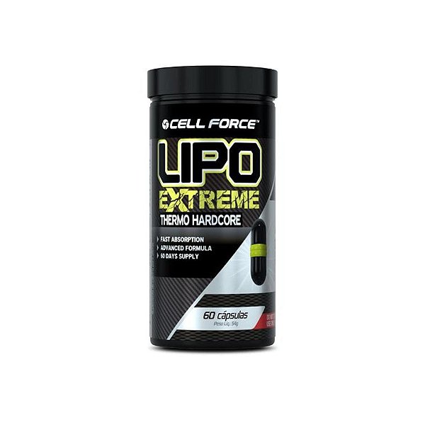 Lipo Extreme 60 Cápsulas - Cell Force