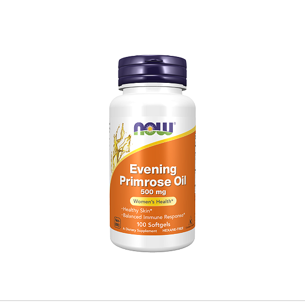 Óleo de Prímula 500mg 100 Softgels - Now Foods