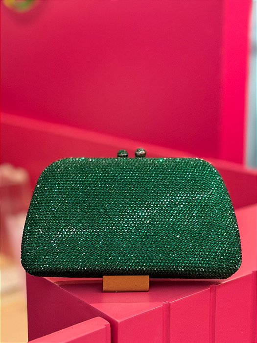 BOLSA MINU VERDE ESMERALDA TRAPEZIO