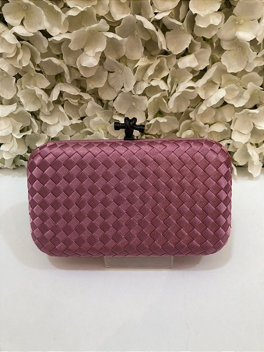 BOLSA BOTTEGA ROSA CHA GD
