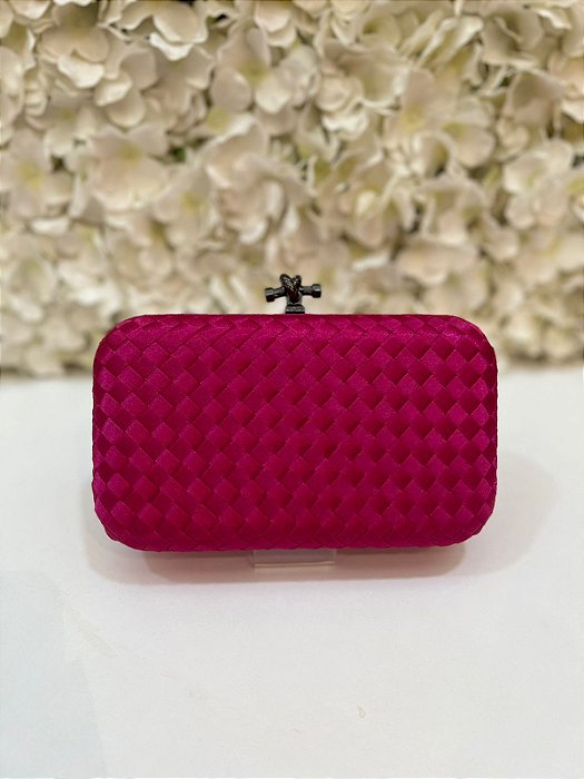 BOLSA BOTTEGA FUCSIA GD