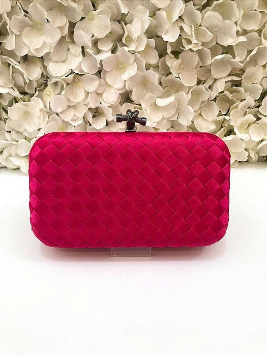 BOLSA BOTTEGA PINK GD