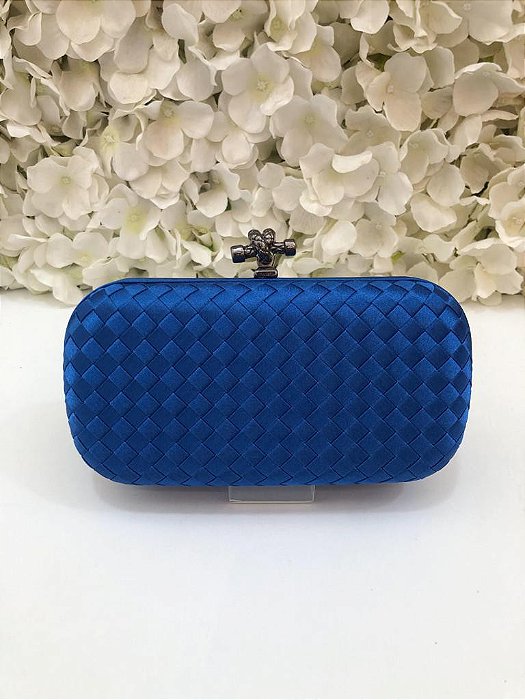 BOLSA BOTTEGA AZUL ROYAL PQ