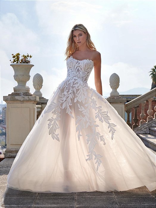 VESTIDO TEIA TULE E RENDA