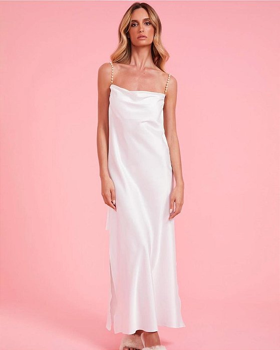 VESTIDO MIDI SEDA LA ROUGE