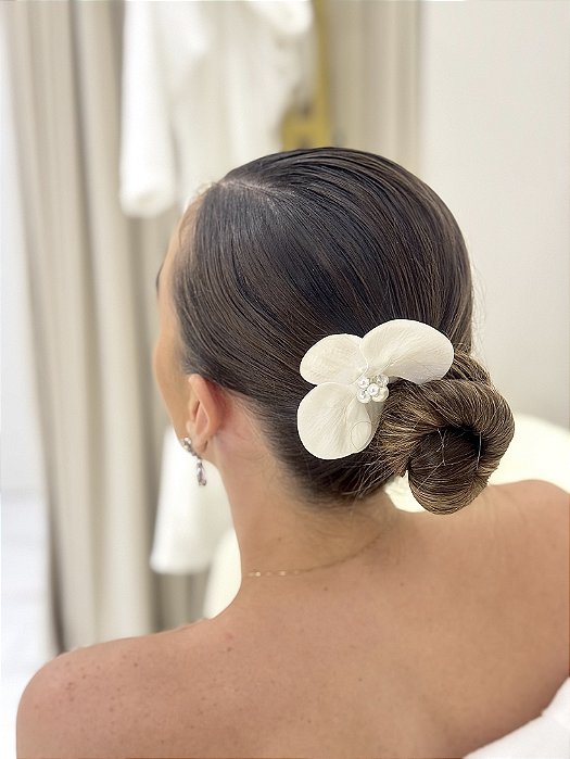 GRINALDA ORQUÍDEA ESMALTADA MÉDIA