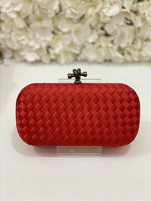 ALUGUEL BOLSA BOTTEGA VERMELHA