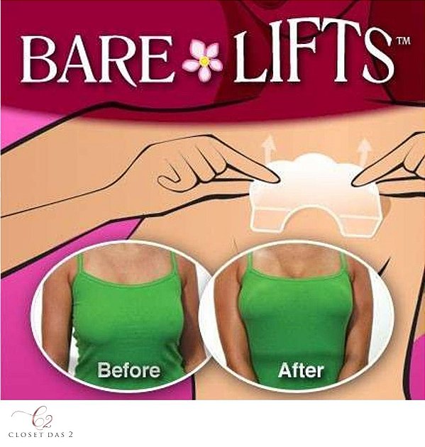 ADESIVO BARE LIFTS LEVANTA SEIO.