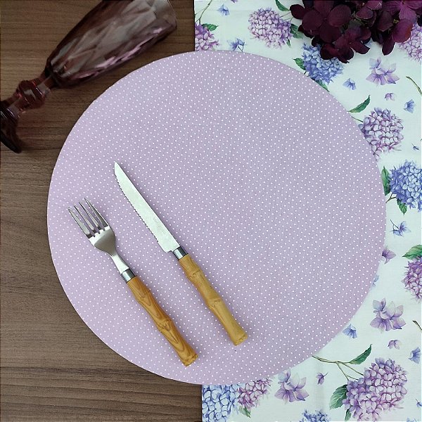 Kit Mesa Posta 4 lugares - Hortensia