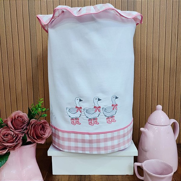 CAPA GALÃO 10 LITROS – PATO BABY, 27CM X 25CM.
