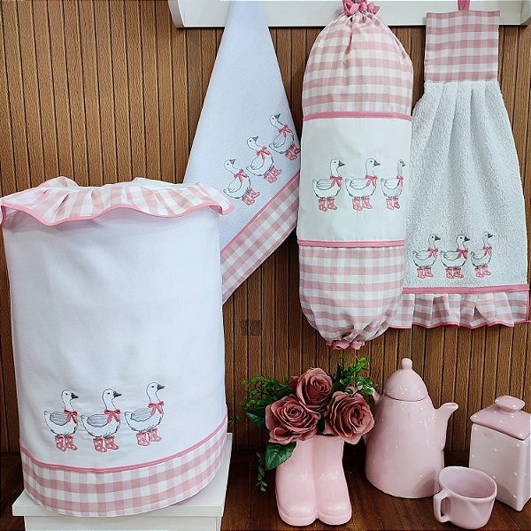 JOGO DE COZINHA 4 PEÇAS, PATO BABY