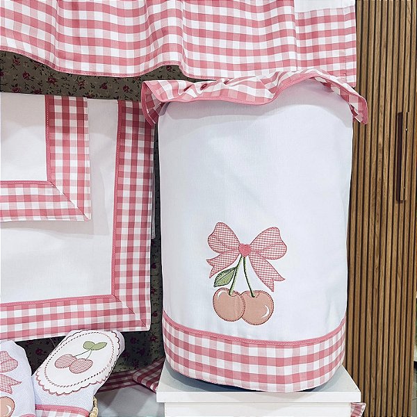 CAPA GALÃO 10 LITROS –CHERRY, 27CM X 25CM.