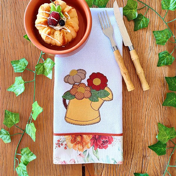 PANO DE PRATO - REGADOR , 65cm x 44cm.