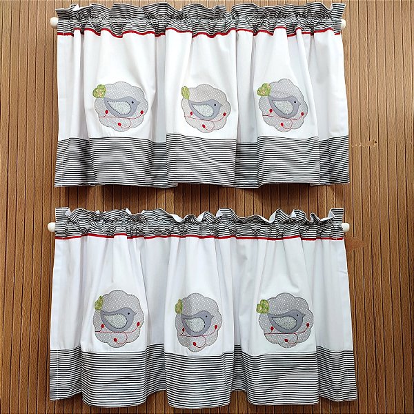 BANDÔ - BIRD CINZA, 3.00 X 45CM