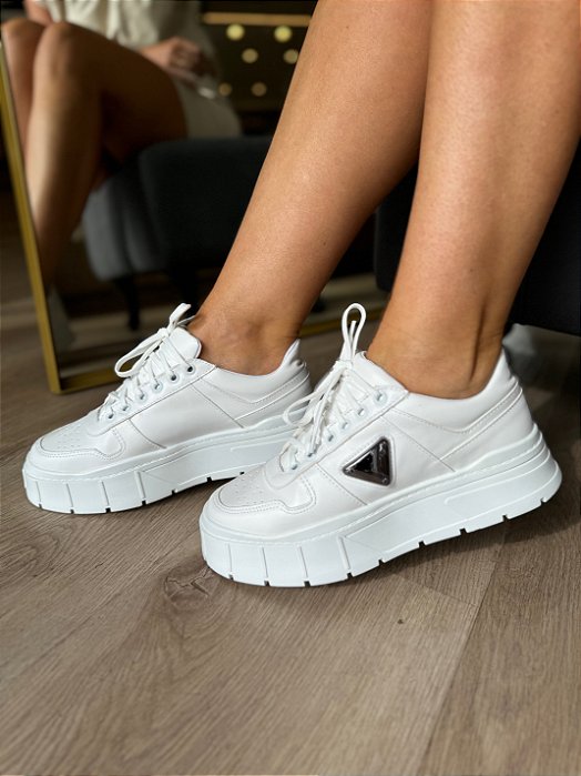Tênis Casual Branco Camila