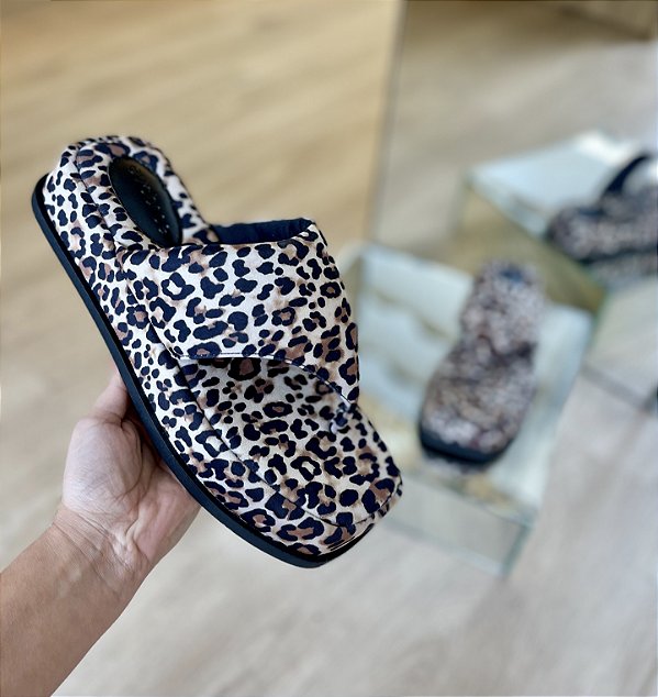 Flat Plataforma Animal Print Paloma
