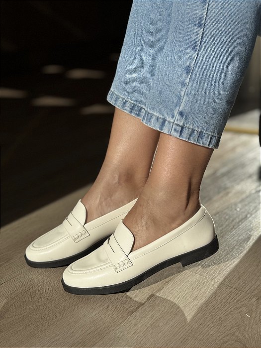Mocassim Off White Ketlin