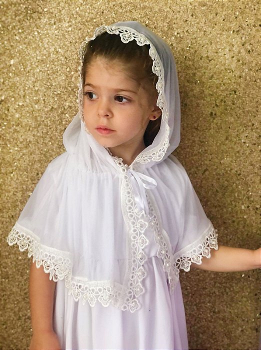 Véu Capuz Infantil Sta. Mª Goretti