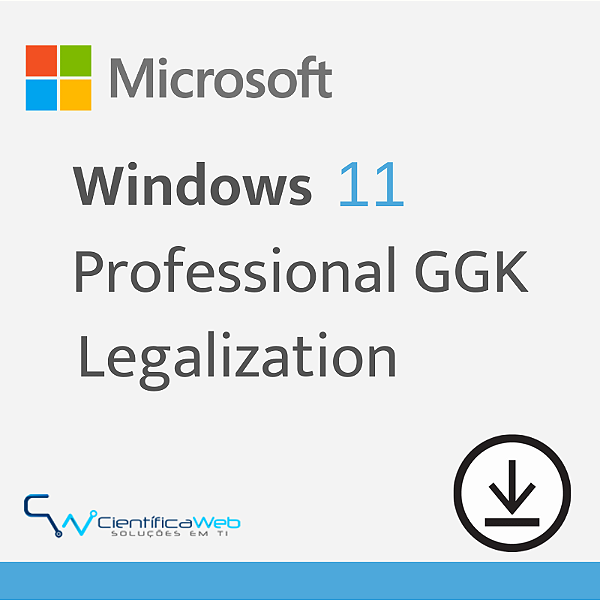 Microsoft Windows 11 Professional GGK Legalization