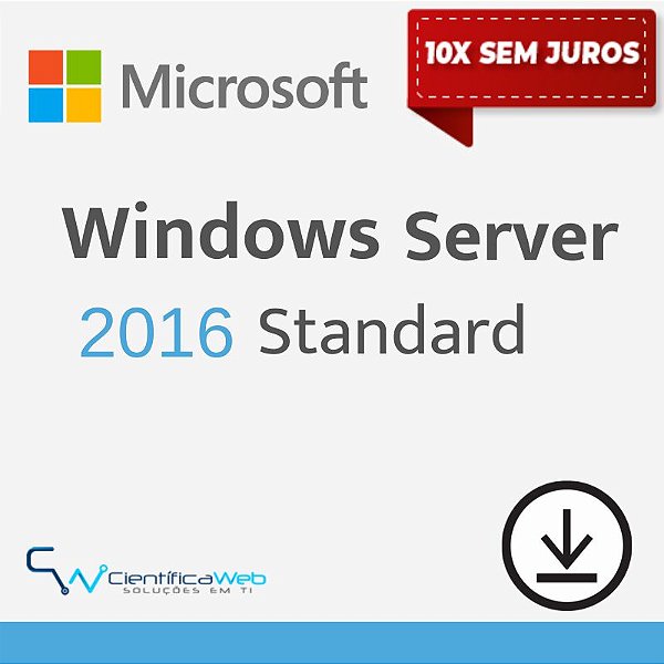 Microsoft Windows Server 2016 Standard