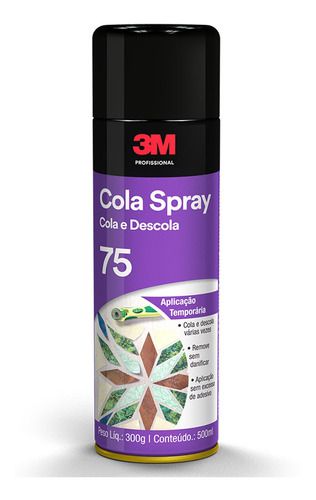 Adesivo Spray Reposicionável 75 300g 3M