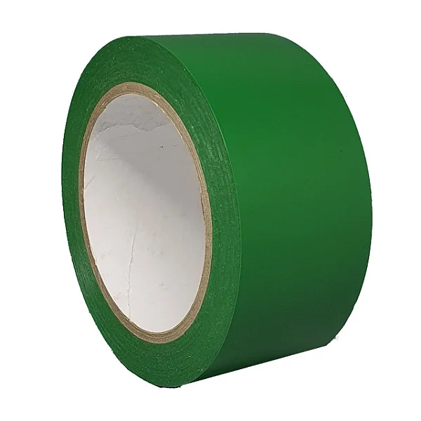 Fita Adesiva para Demarcação de Solo 48mm x 30m Verde