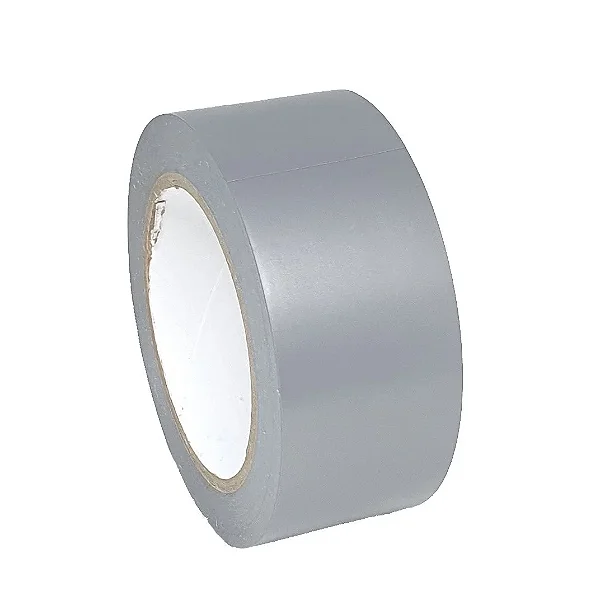 Fita Adesiva para Demarcação de Solo 48mm x 30m Cinza
