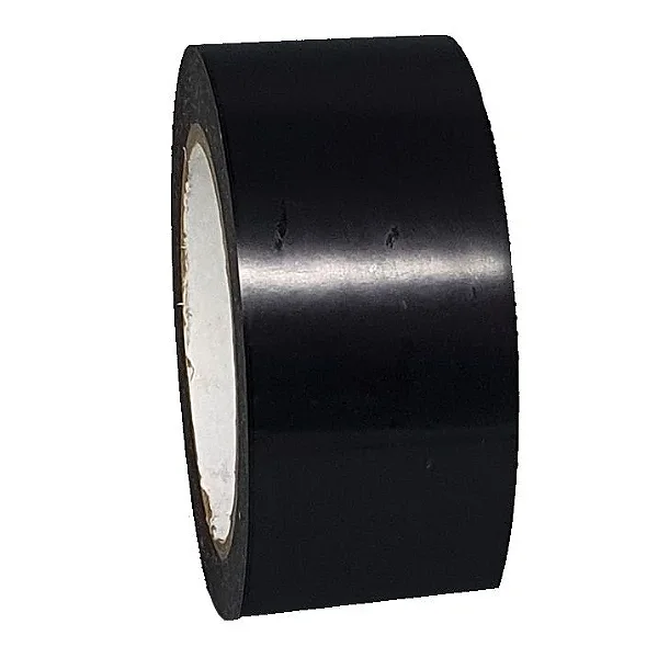 Fita Adesiva para Demarcação de Solo 48mm x 30m Preta
