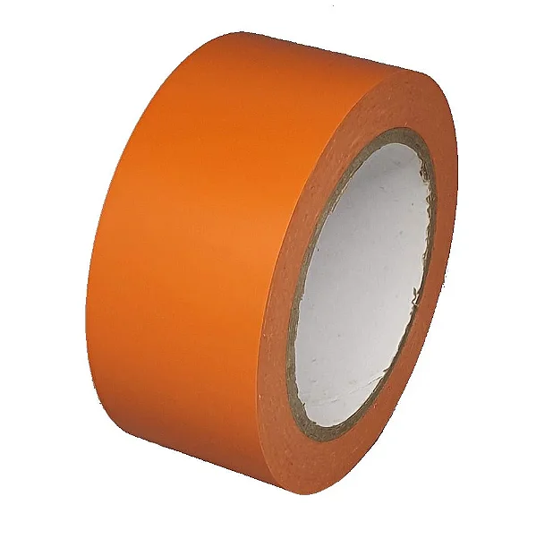 Fita Adesiva para Demarcação de Solo 48mm x 30m Laranja