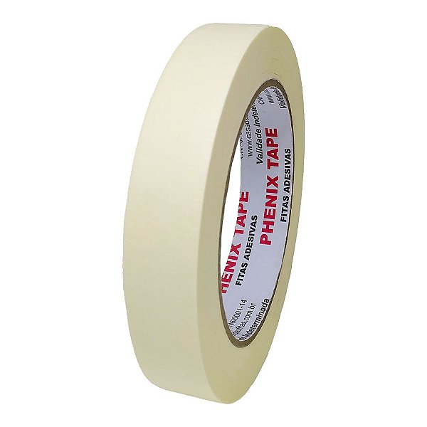 Fita Crepe Branca Phenix Tape 19mm x 50m - Casa das Fitas - Tudo em fitas  adesivas