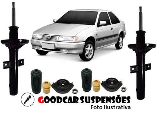 AMORTECEDORES DIANT. + KIT COMPLETO - VOLKSWAGEN LOGUS - 1993 A 1997