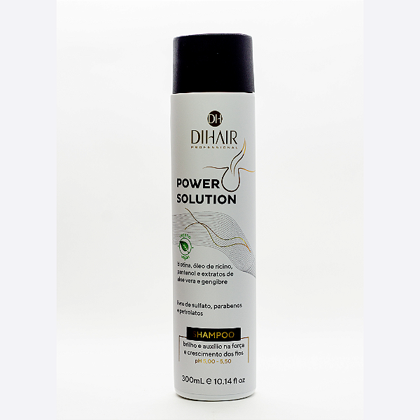 Shampoo Power Solution - Força e crescimento 300ml - DIHAIR