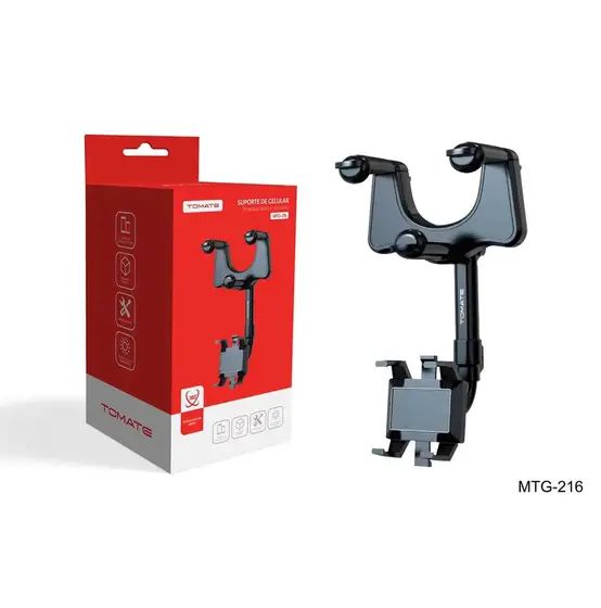 Suporte de Celular para Retrovisor Tomate MTG-216