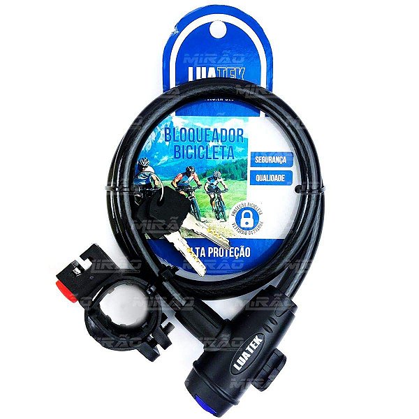 Cadeado Para Bicicleta Com Chave LK-BL04 LUATEK
