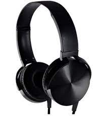 Headphone Estéreo Extra Bass Com Microfone XTRAD LC-834-Black