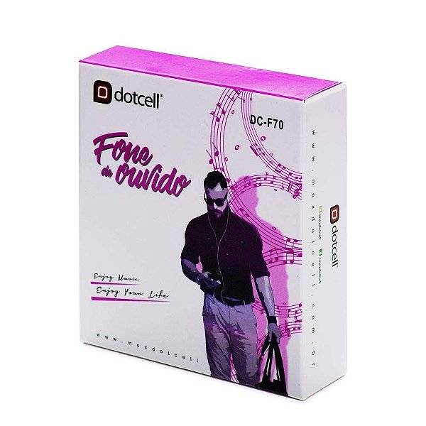 Fone De Ouvido DC-F70