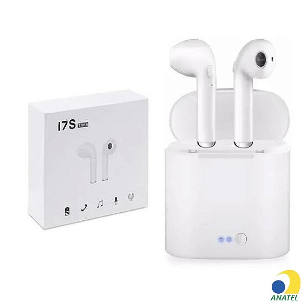 Fone Bluetooth TWS i7 Mini Via Bluetooth V 5.0 Upgraded