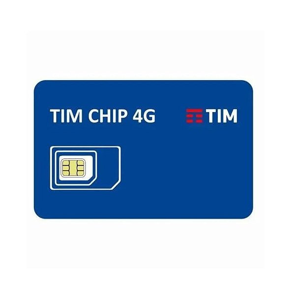 Chip Tim Triplo Corte Plano Naked 4G - Pré- Sem Recarga DDD-51 TIM TM04012434