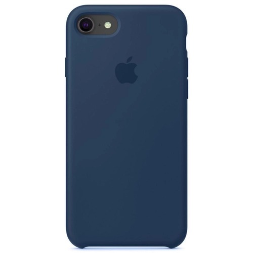 Capa de Silicone para Iphone 7/8 Plus - Azul Marinho