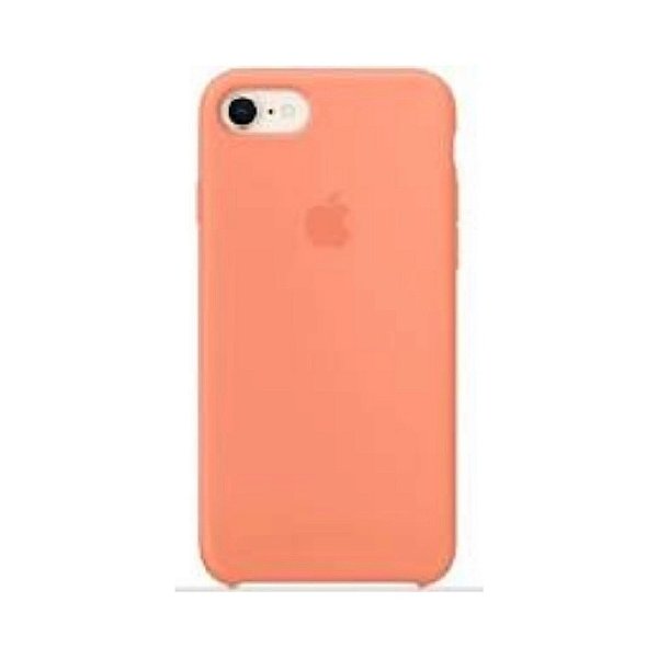Capa de Silicone para Iphone 7/8 - Salmão