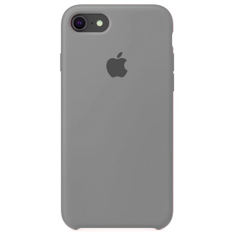 Capa de Silicone para Iphone 7/8 - Cinza