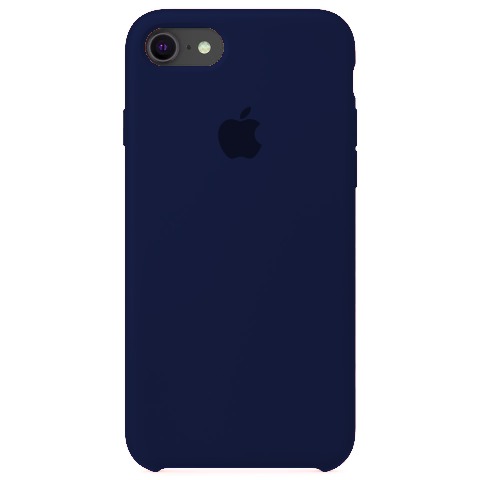 Capa de Silicone para Iphone 7/8 - Azul Marinho