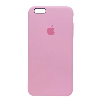 Capa de Silicone para Iphone 6 Plus - Rosa Bebê