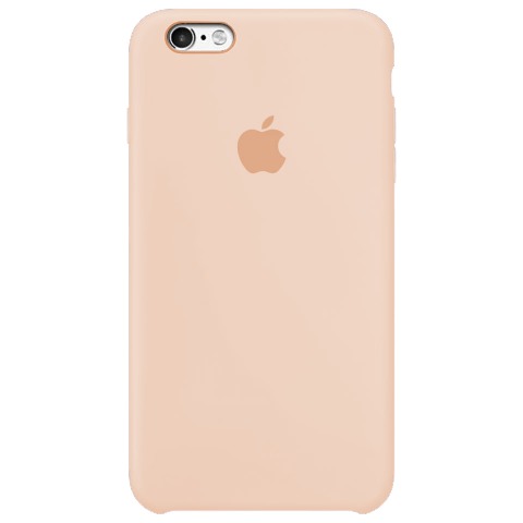 Capa de Silicone para Iphone 6 Plus - Nude