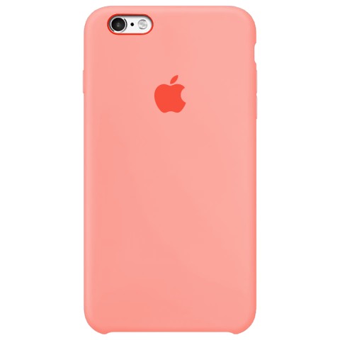 Capa de Silicone para Iphone 6 - Salmão