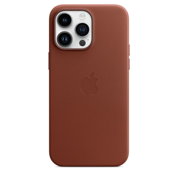 Capa de Silicone para Iphone 14 Pro - Marrom